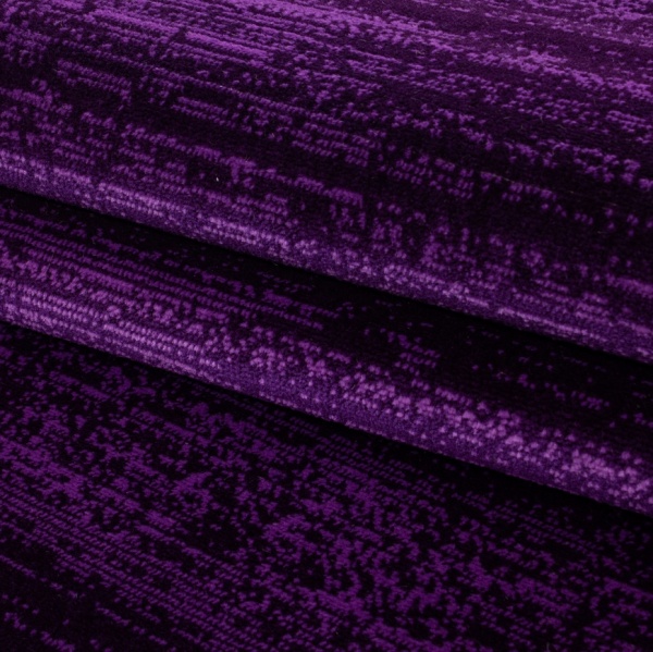 Cara Modern Plain Purple Rug